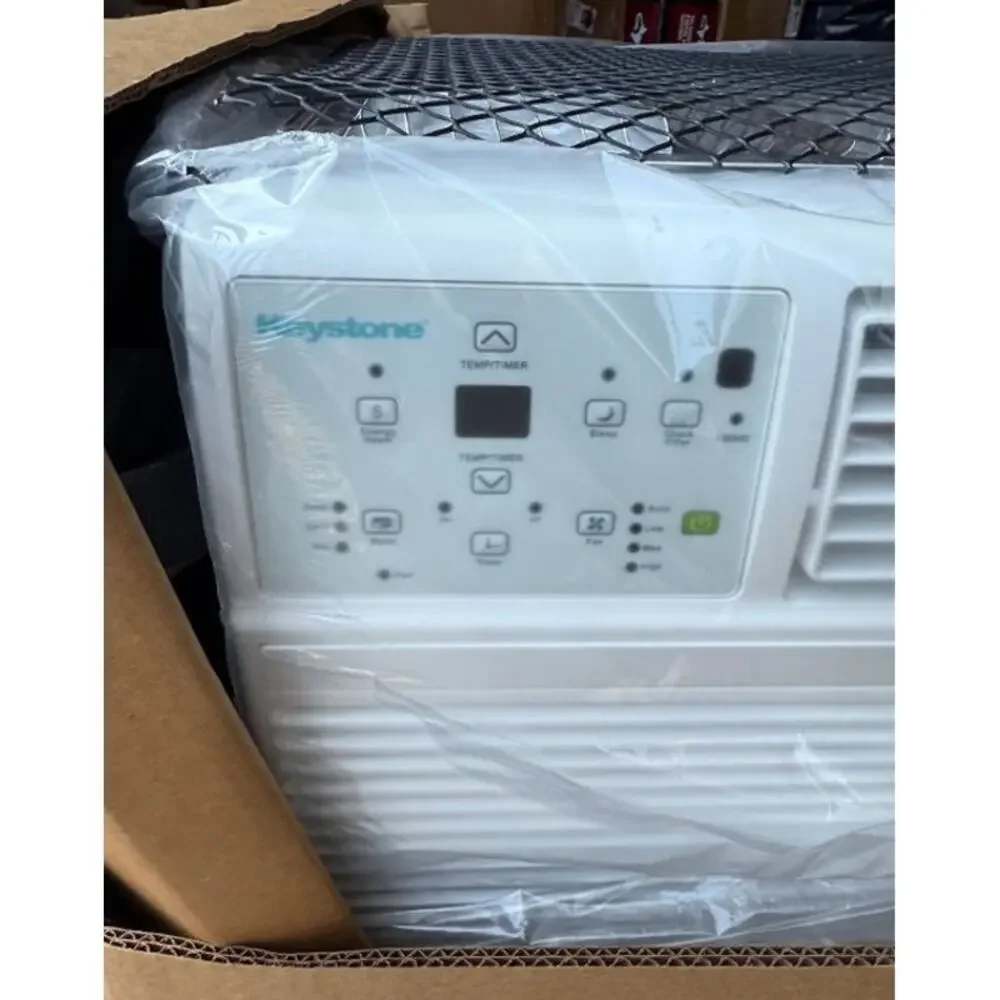 Keystone 12,000 BTU 115V Through-The-Wall AC Remote Dehumidifier Sleep Mode 24H
